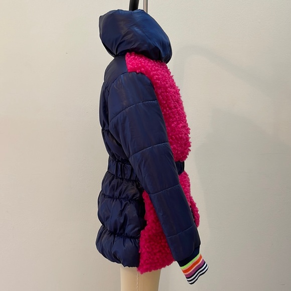 Mim-Pi Girls Puffer Coat - Picture 8 of 12